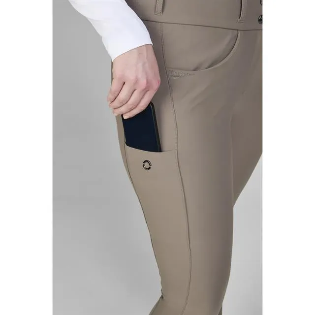 Rijbroek Pikeur Laure SD Full Grip Lichtbruin