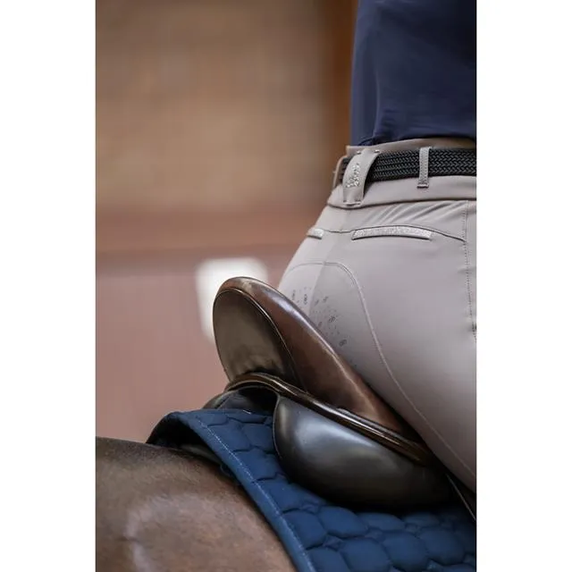 Rijbroek Pikeur Laure SD Full Grip Lichtbruin